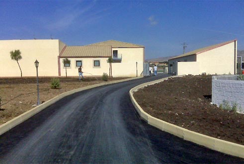 Area scarico merci del Resort