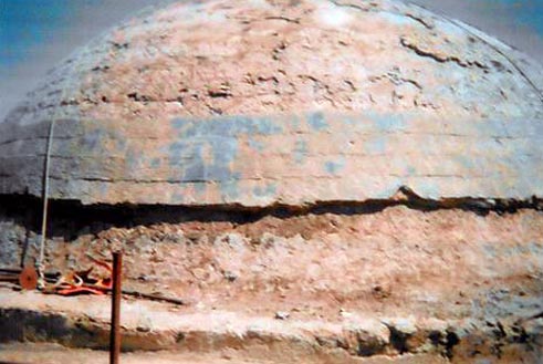 Cupola con rivestimento ceramico presumibilmente del IX secolo