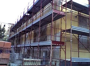 Realizzazione facciate cucine ospedale