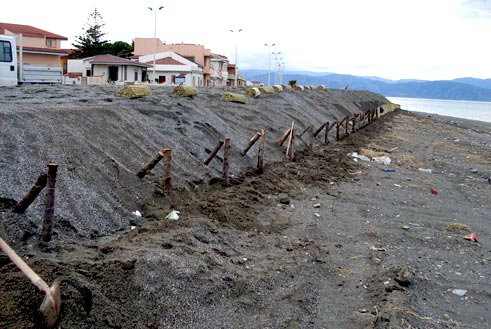 Barriere frangivento della fascia costiera